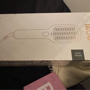 Ikoo Beluga Black Hair Straightening Brush